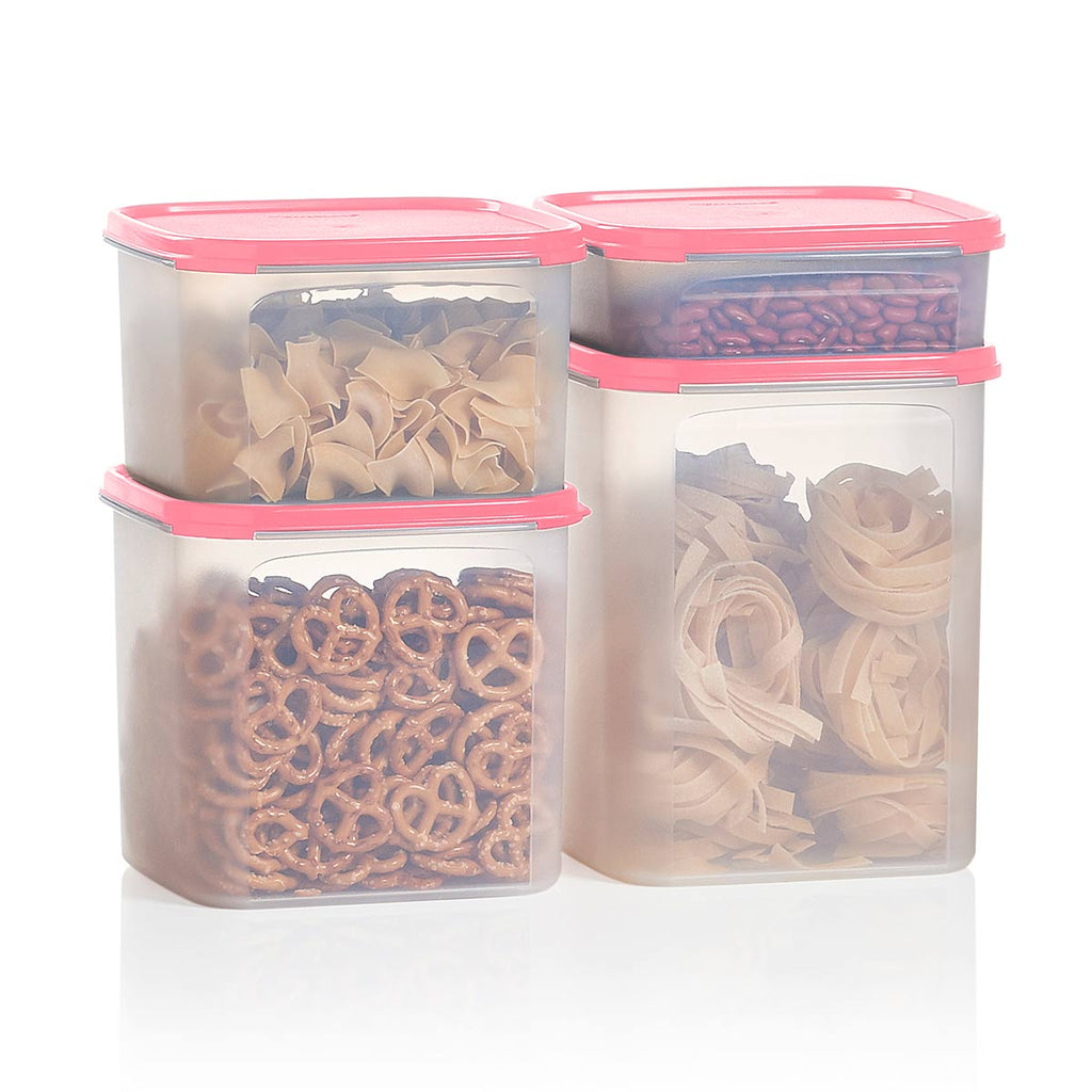 Tupperware? Modular Mates? 4-Piece Set | Square | Food Storage Containers